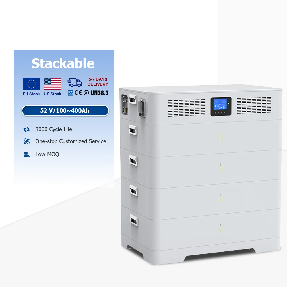 

5kw 10kw 20kw Lifepo4 Whole House Battery Solar Battery Home Energy Storage Lithium Battery Stacked Backup