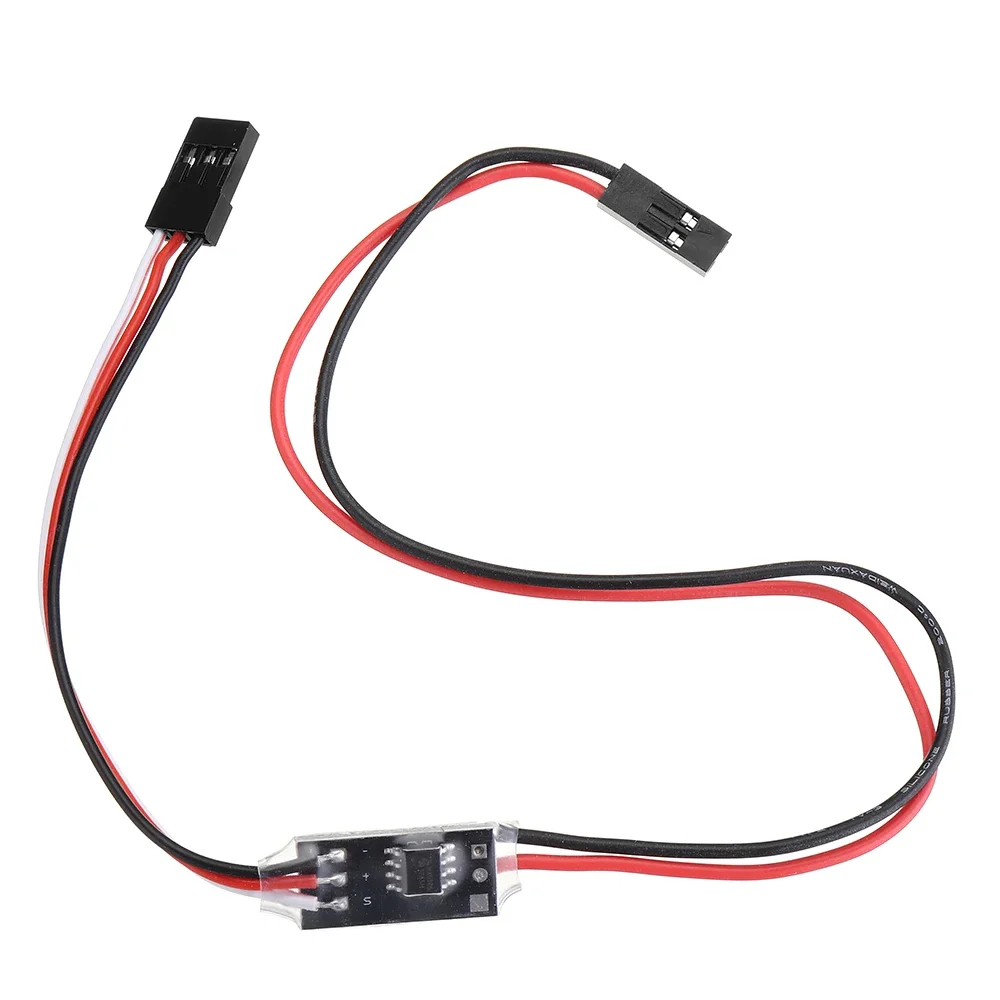 2.7A 1S Bidirectional Micro Brushed ESC 3.3-6V Winch Reversing with Overheat Out of Control Protection for RC Car Airplanes