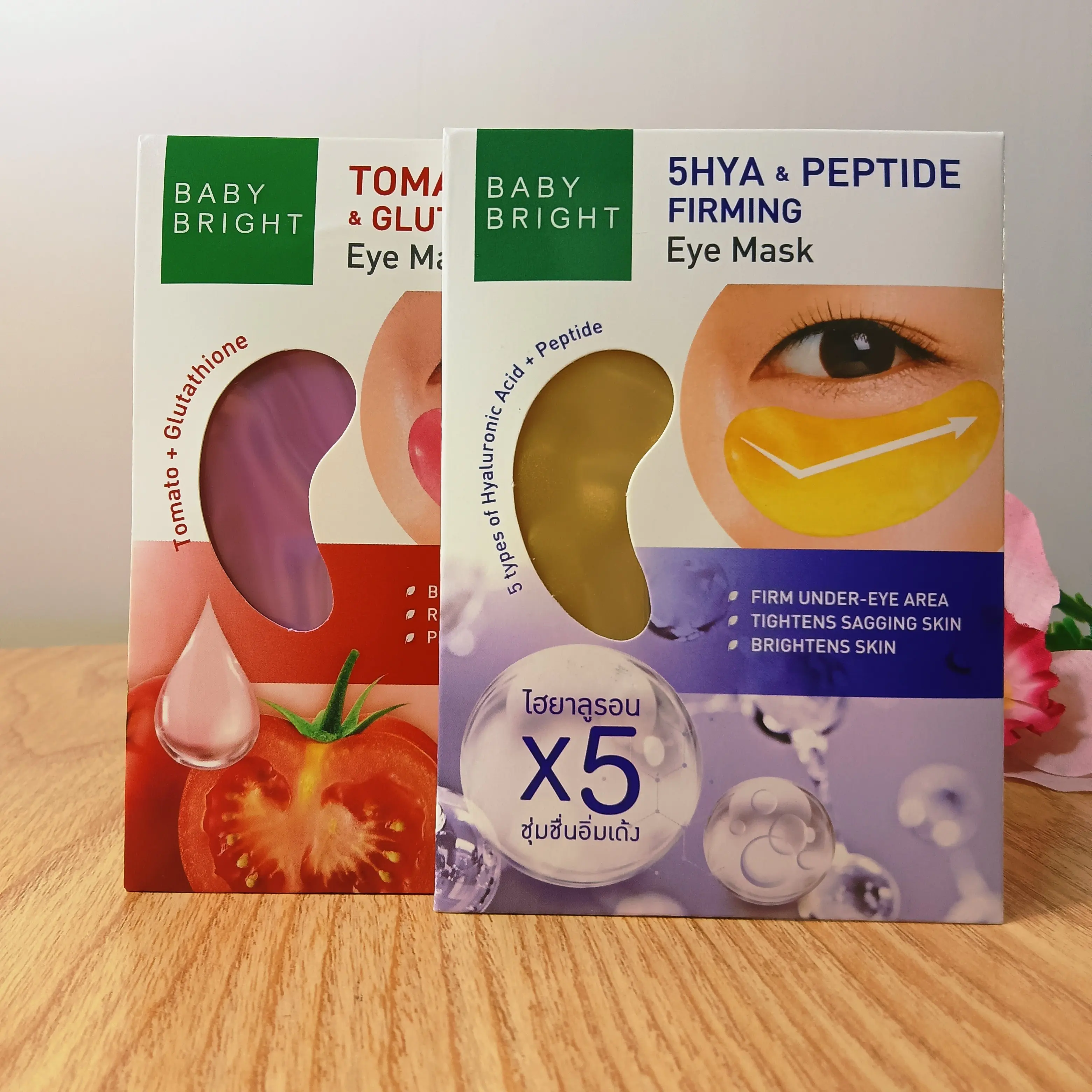 Thai Eye Patch Mask, Reduces Dark Circles, Fine Lines & Puffiness, Lifting & Hydrating Eye Care