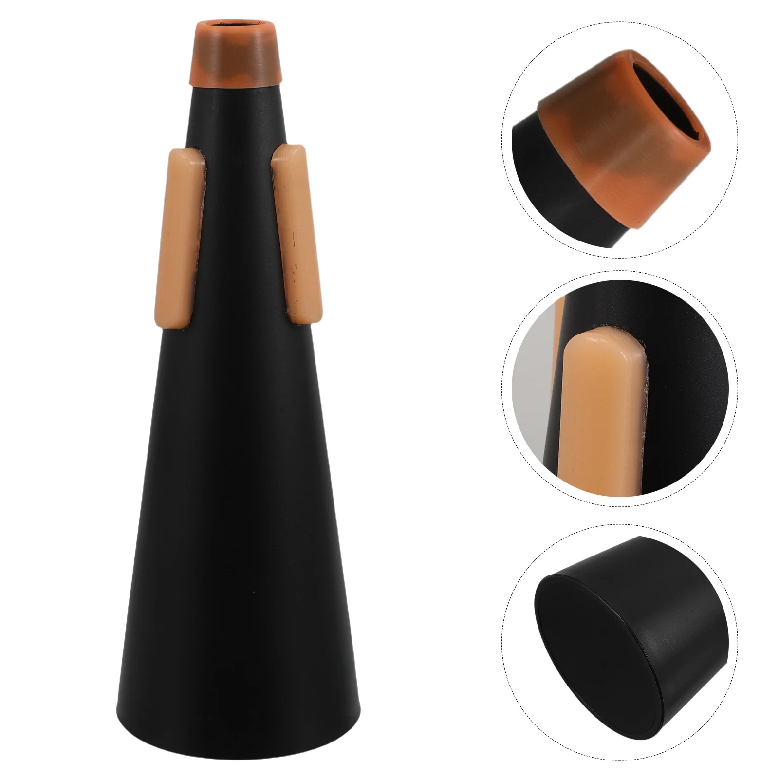

Trumpet Mute Conical Brass Design Silent Practice Sound Reducer For Student Beginner Portable Lightweight Noise Reduction