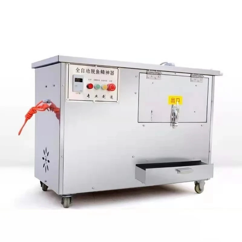 Picture 4: Electric Automatic Small Fish Gutting Fish Cleaning Cutting Machine / Fish Killing Machine