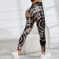 Legging taille haute imprimé léopard pour femme, pantalon de fitness fin, legging push-up, pantalon de sport, collants d'entraînement de gym, pantalon sans couture