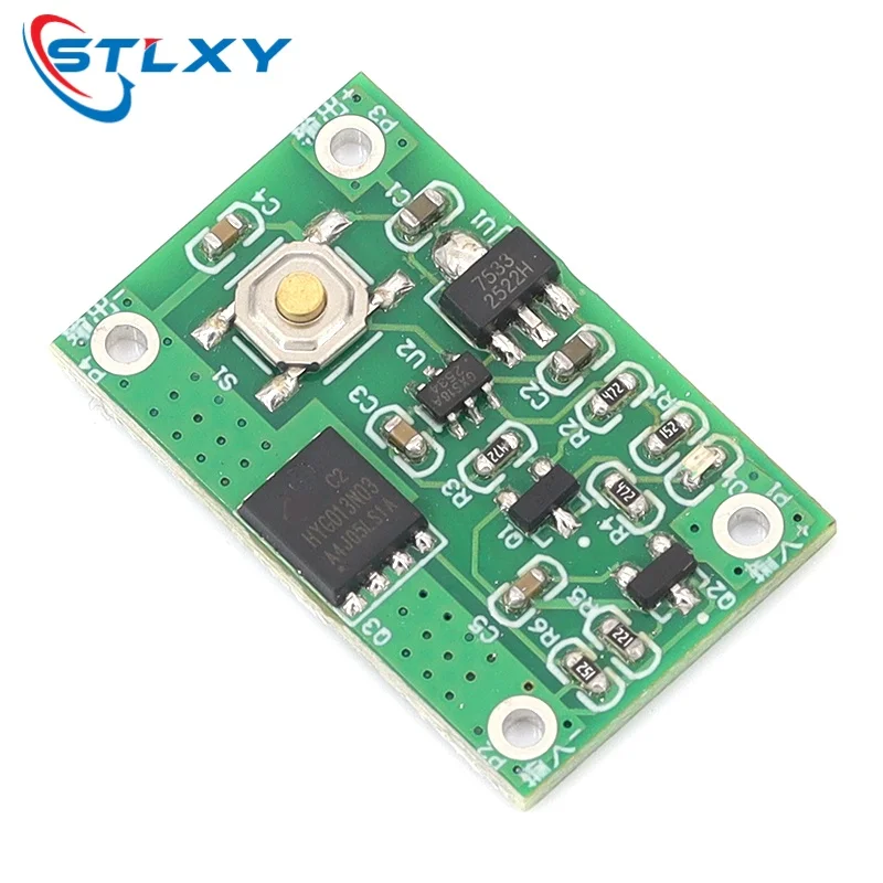Stlxy 5V-24V Single Button Bistable Switch Module 10A 30A 70A High Current Self Locking Electronic Switch
