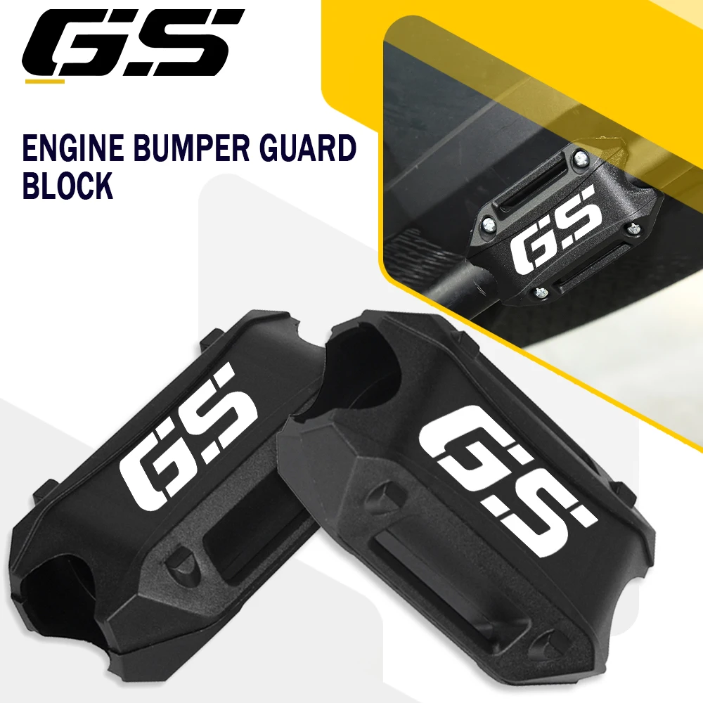 Bloco de proteção do motor Bumper Crash Bar da guarda para BMW, F 600, 700, 750, 800, GS, F600GS, F700GS, F750GS, F800GS, F850GS, R1200GS, R1250GS