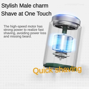 Youpin Konka-mini Electric Men Ranger, tragbarer Haarhaarer mit schnellem Aufladen, besser für Reisen 6 Hauptverkäufe Konka -Purifier - №5