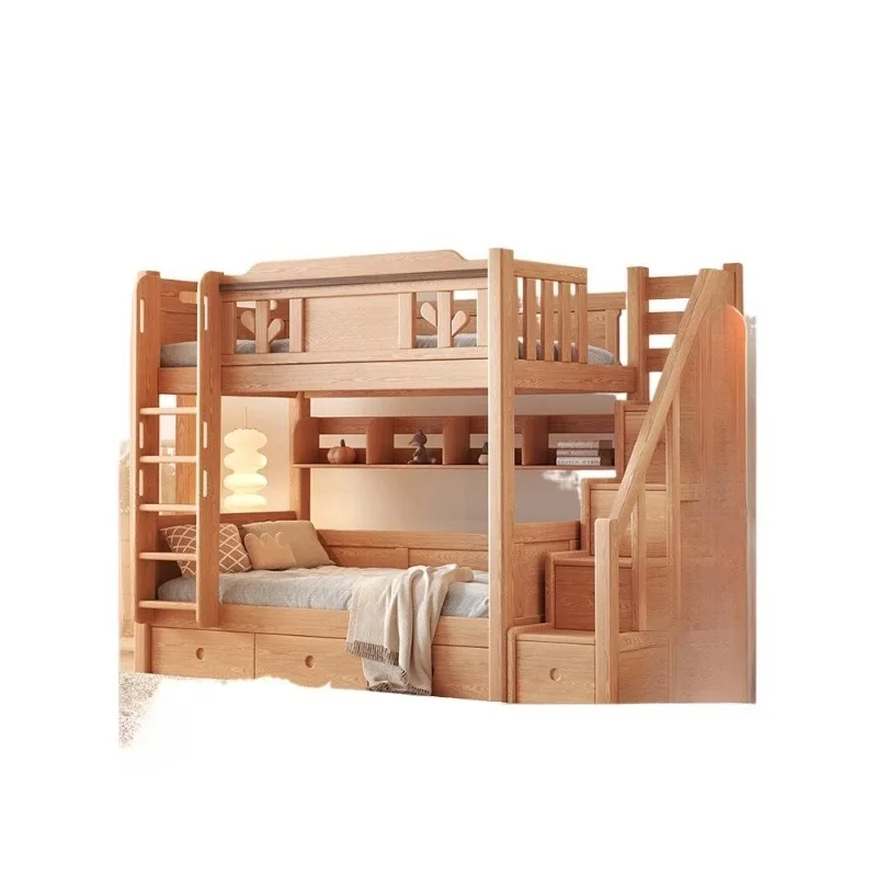 

All solid wood for children in and out of bed