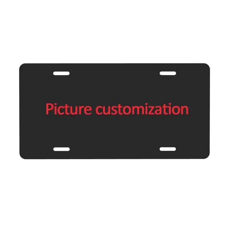 Customized Personalized Decorative Metal License Plate