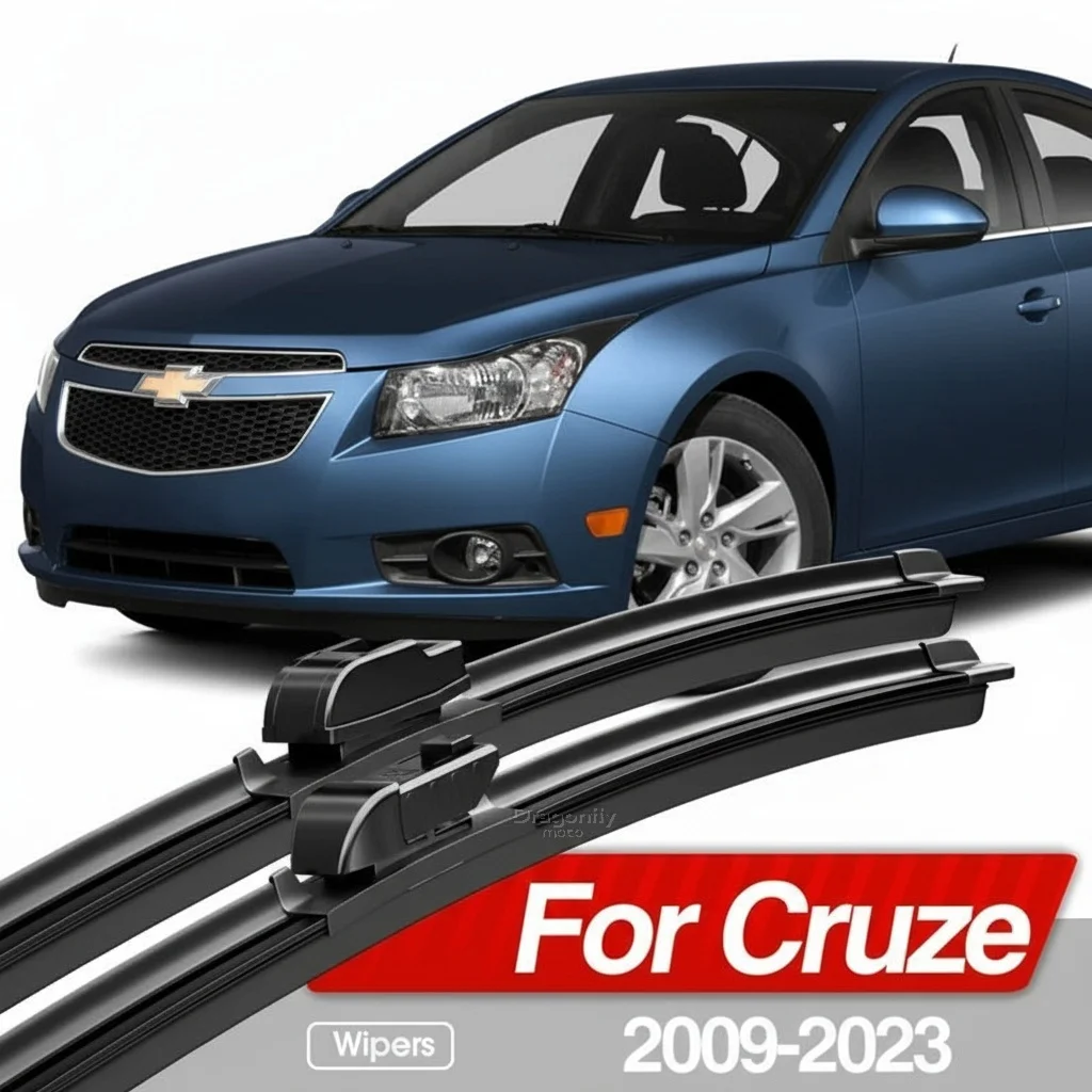 

For Chevrolet Cruze 2009-2023 Front Windshield Wiper Blades 2pcs Windscreen Window Accessories 2011 2012 2015 2016 2017 2018