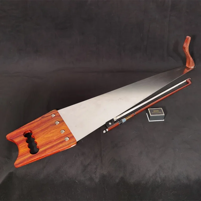 

Redwood Musical Saw Without Strings Instrument Professional Performance Beginner Adult Flexible Singing Saw Portable Accessories