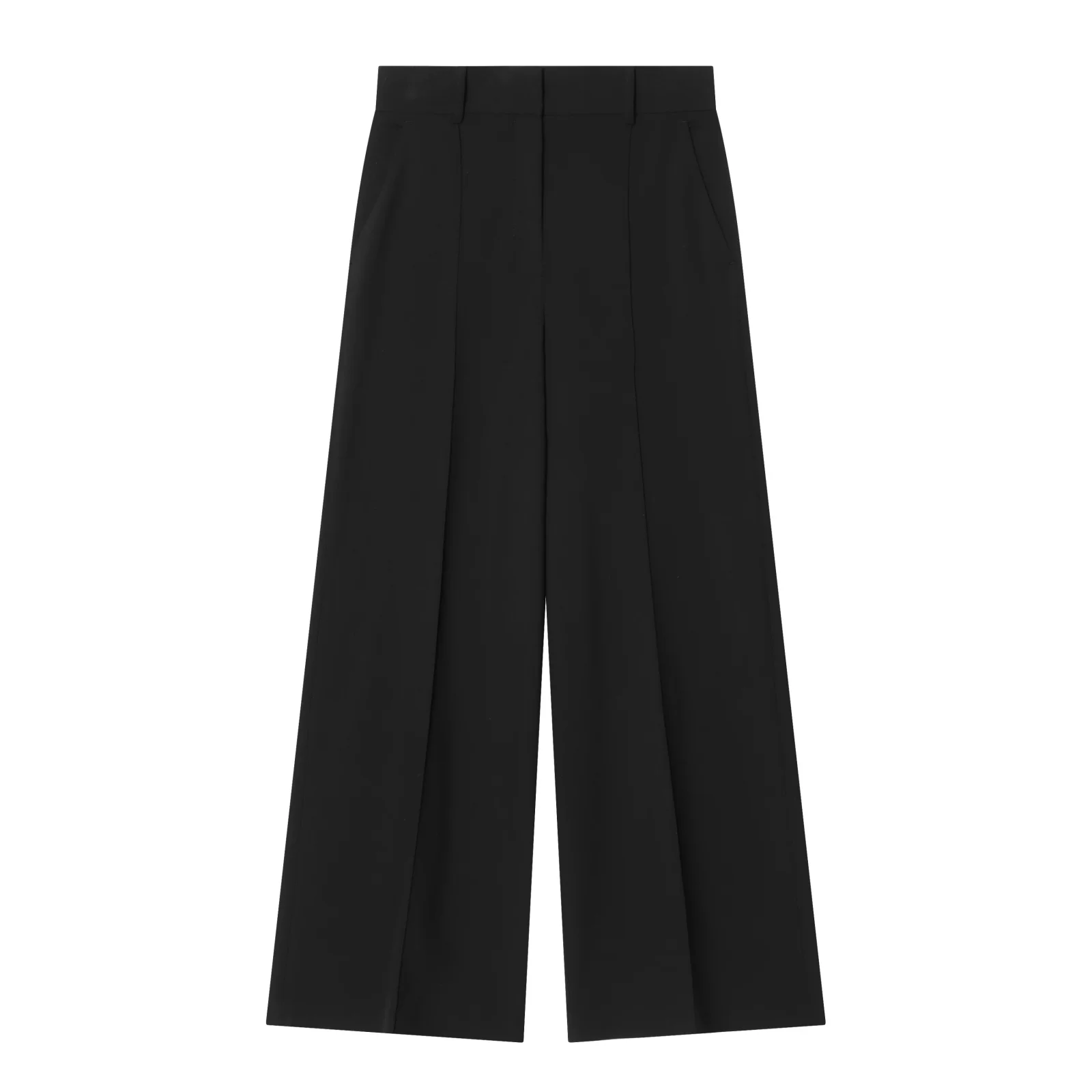 

WOMAN 2026 Summer New Casual Fashion Zipper Side Pocket Edge Line Straight Pants Retro Versatile Women's Pants Mujer chic