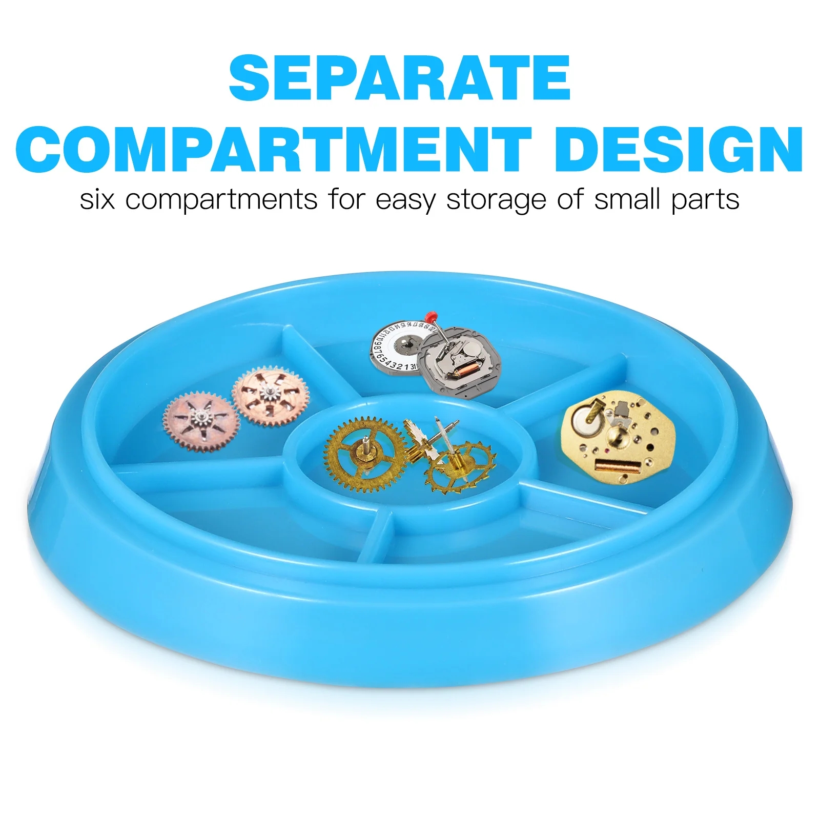 Watch Parts Storage Tray Dome Shape Dust Cover Box for Movement Holder Watchmaker Tools Organizer Watch Movement Holder