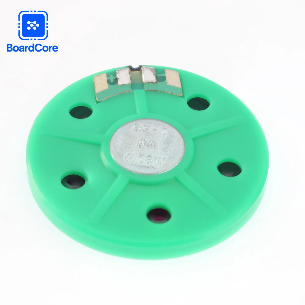5PCS 40MM Diametro Altoparlante 8/16Ohm 0.25W Custodia In Plastica Magnete Interno 40MM × 5MM 8R/16R 0.25 Watt Altoparlante per Auto Giocattolo clacson