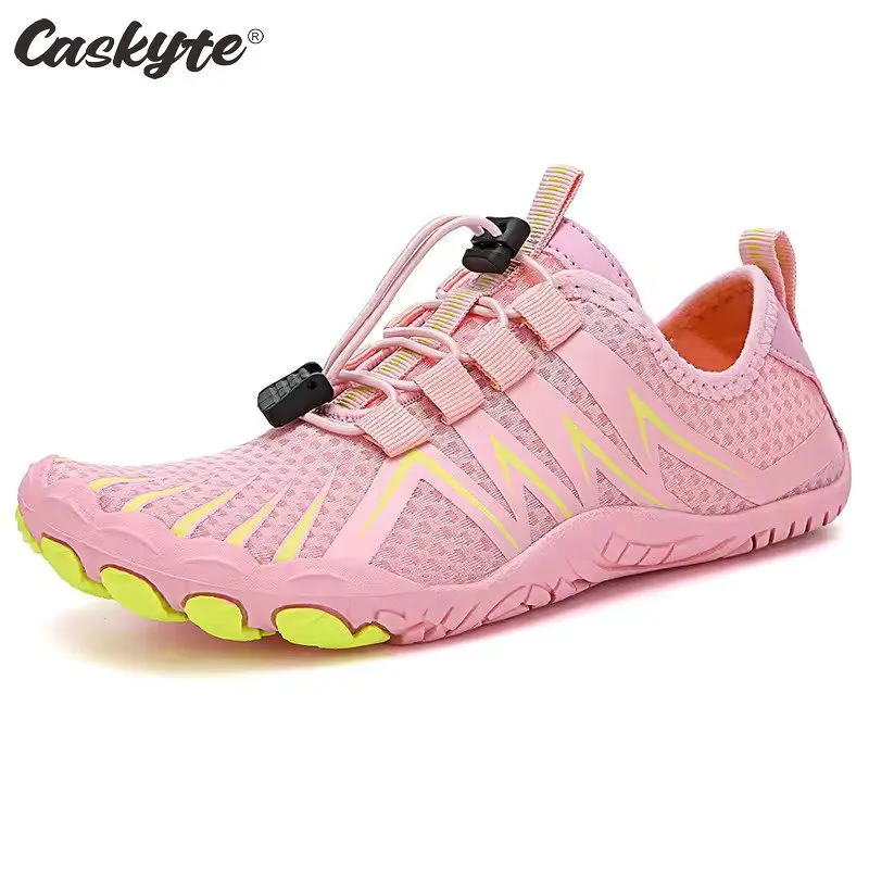 CASKYTE Summer Camping Sneakers Unisex Mountain Bike Downhill Shoes Beach Sport Hiking Shoes Quick Dry Zapatillas Ciclismo Muje