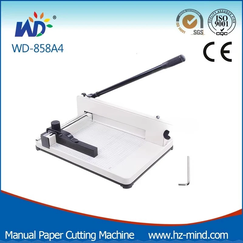 Top Sale  Desktop Small  Manual Paper Cutting Machine (WD-858A4)