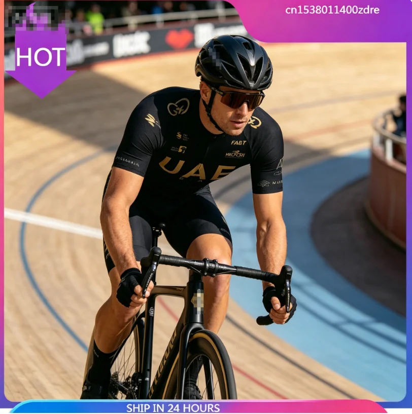 

UAE Pro Team Cycling Jersey Summer Breathable Male Short Sleeves Bicycle Clothes Cycling Shirt Mountain Bike Cycling Clothing