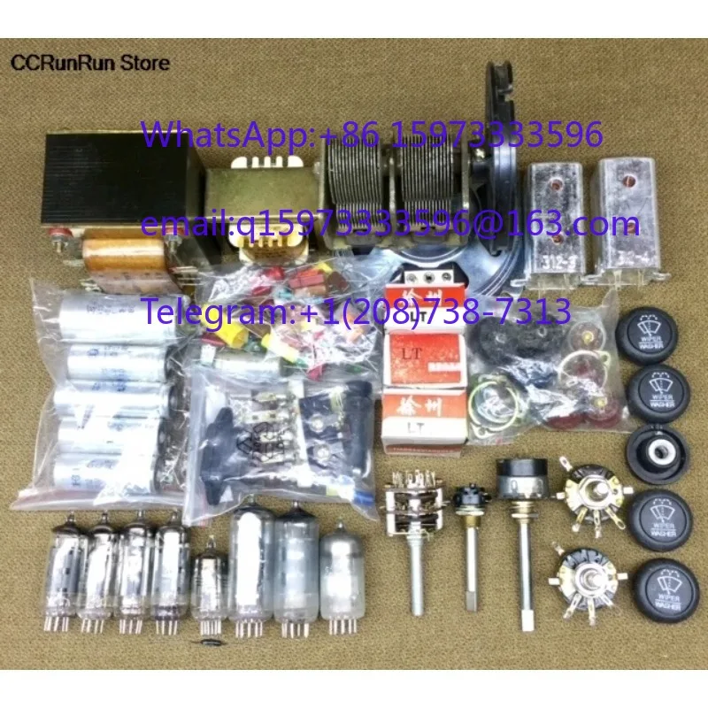 711 Imitation Red Light Tube Radio Kit and Retro DIY Assembly Kit for Educational and Hobbyist Projects