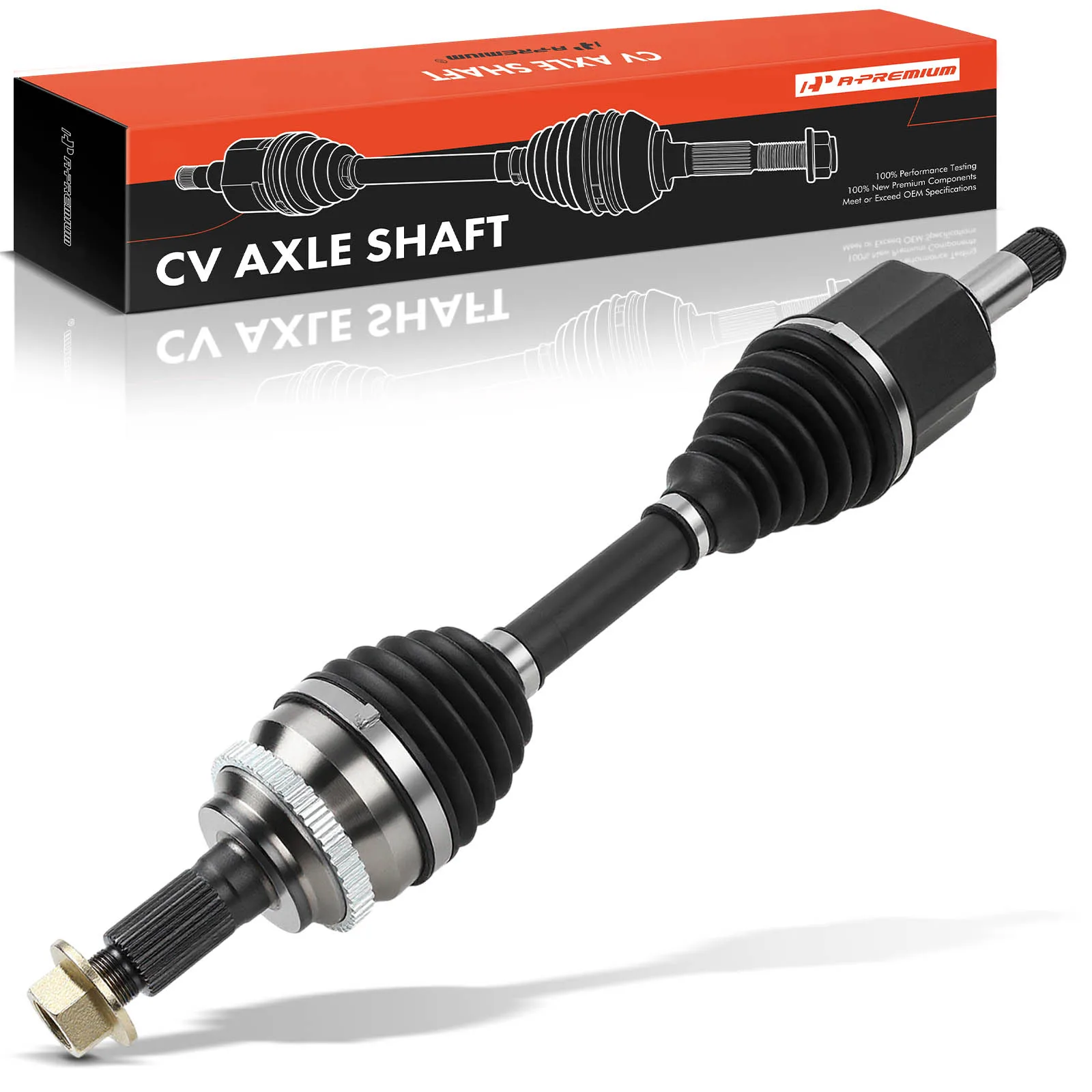 A-Premium Front Driver Side CV Axle Assembly for Ford Edge 2007-2014 Lincoln MKX 2007-2015