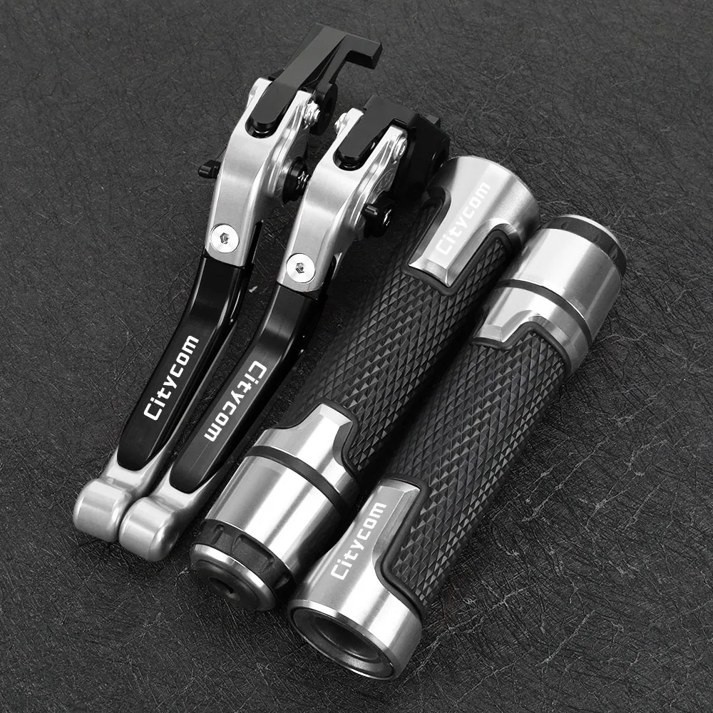 For SYM CITYCOM Citycom 300i 2013 2014 2015 2016 Motorcycle Brake Clutch Levers & Handbrake Handlebar Grip Handle Hand Grips