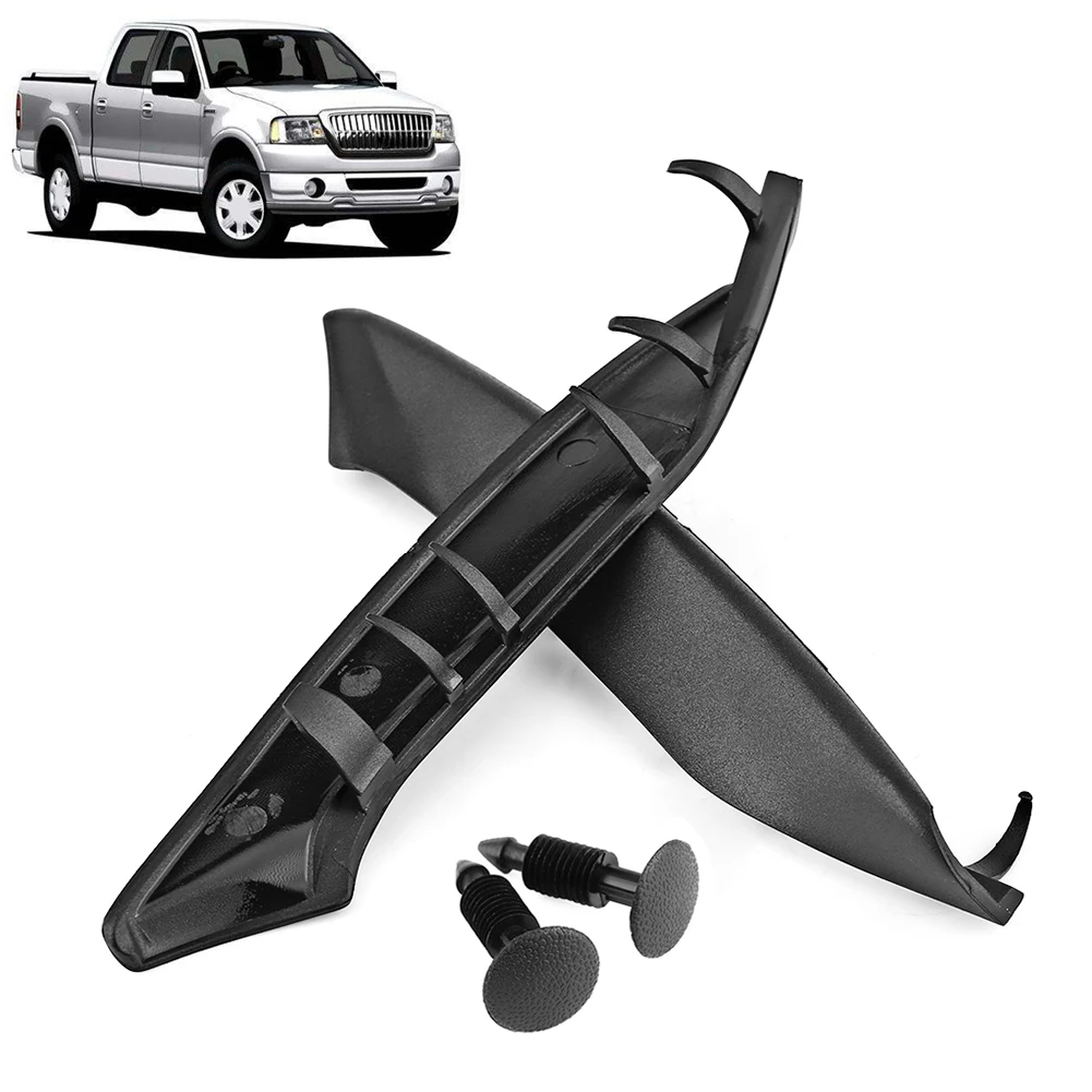 Plastic End Windshield Wiper Cowl Cover For Ford F150 2004-2008 For Lincoln Mark LT 2006-2008