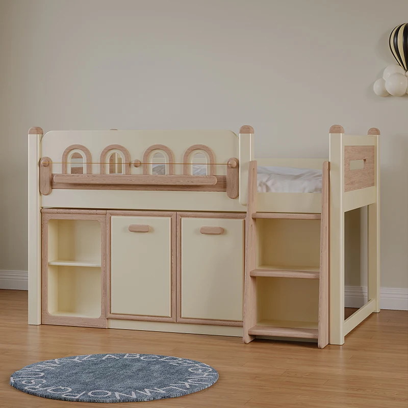 Luxuce Expandable Kids Beds Decoration Normal Custom Princess Kids Bed Modern Design Single Lettino Per Bambini Furniture Home