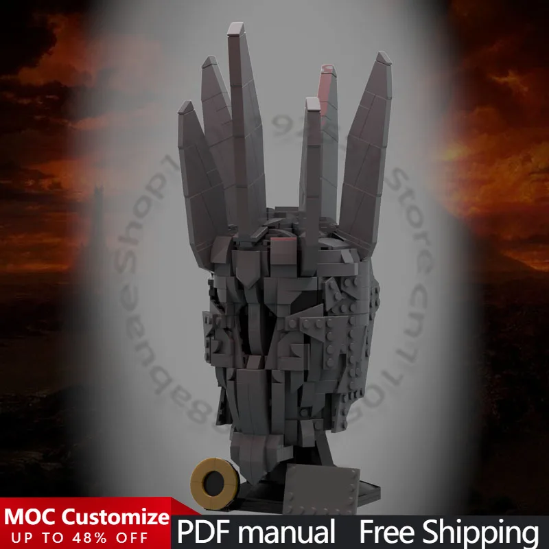 

720 PCS Popular Game Character Series Helmet Collection MOC Customize Modular Building Block Creative DIY Boy Festival Toy Gift