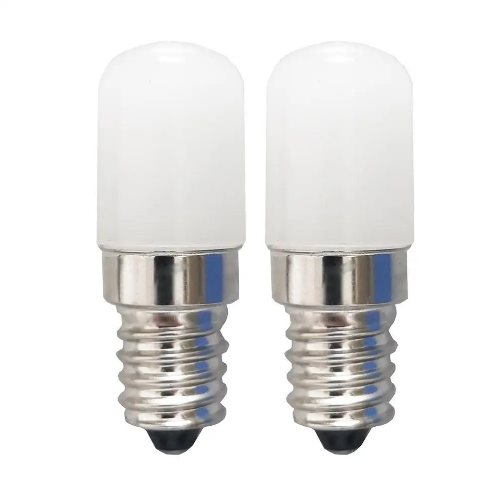 2W E14  LED Fridge Light Bulb Refrigerator Corn Bulb 3000/6500K LED Lamp White/Warm White T18S-206 Replace Halogen Light