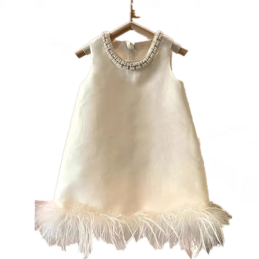Kinder-Ballkleid, Kleid für Klavierauftritte, Hochzeits- und Geburtstagskleider für Mädchen, Partykleider A5025, Festkleid – Detail 7