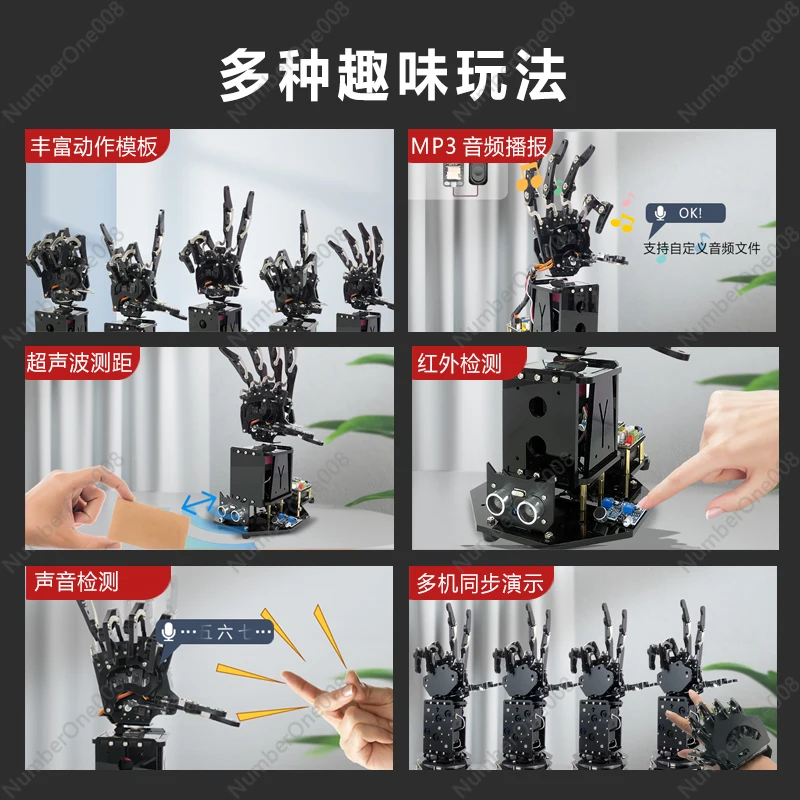 Picture 4: Open-Source Bionic Robotic Hand - Arduino & STM32 Compatible with Gesture Control