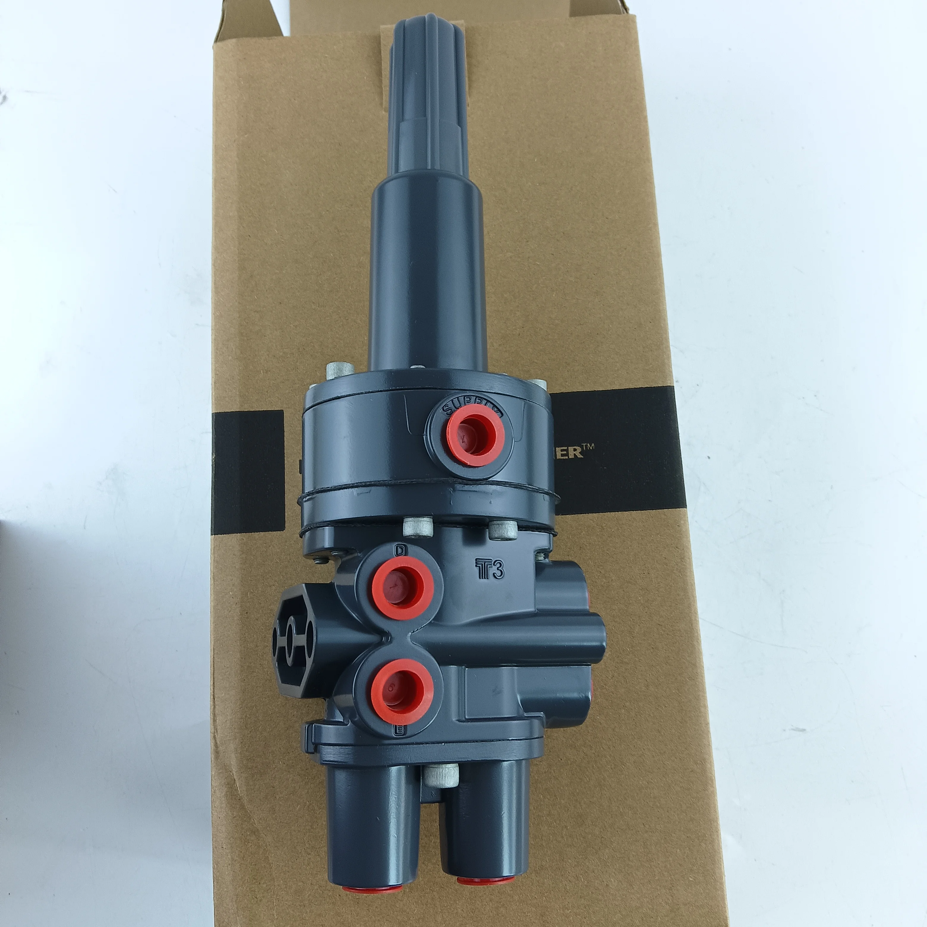 صمام رحلة Emerson Fisher Original Type 377 للمعدات الكهربائية القياسية المصنوعة من الألومنيوم والبلاستيك