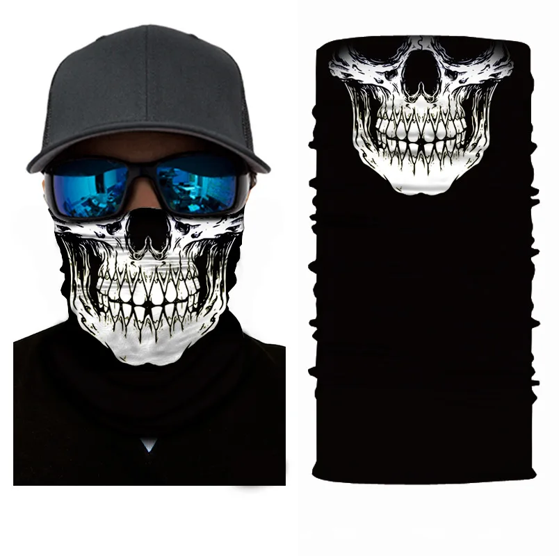 1PC Motorcycle Balaclava Cycling Face Shield Face Cover Scarf Neck Gaiter Face Mask Sport Bandana Buffs For Climbing Hiking view 3