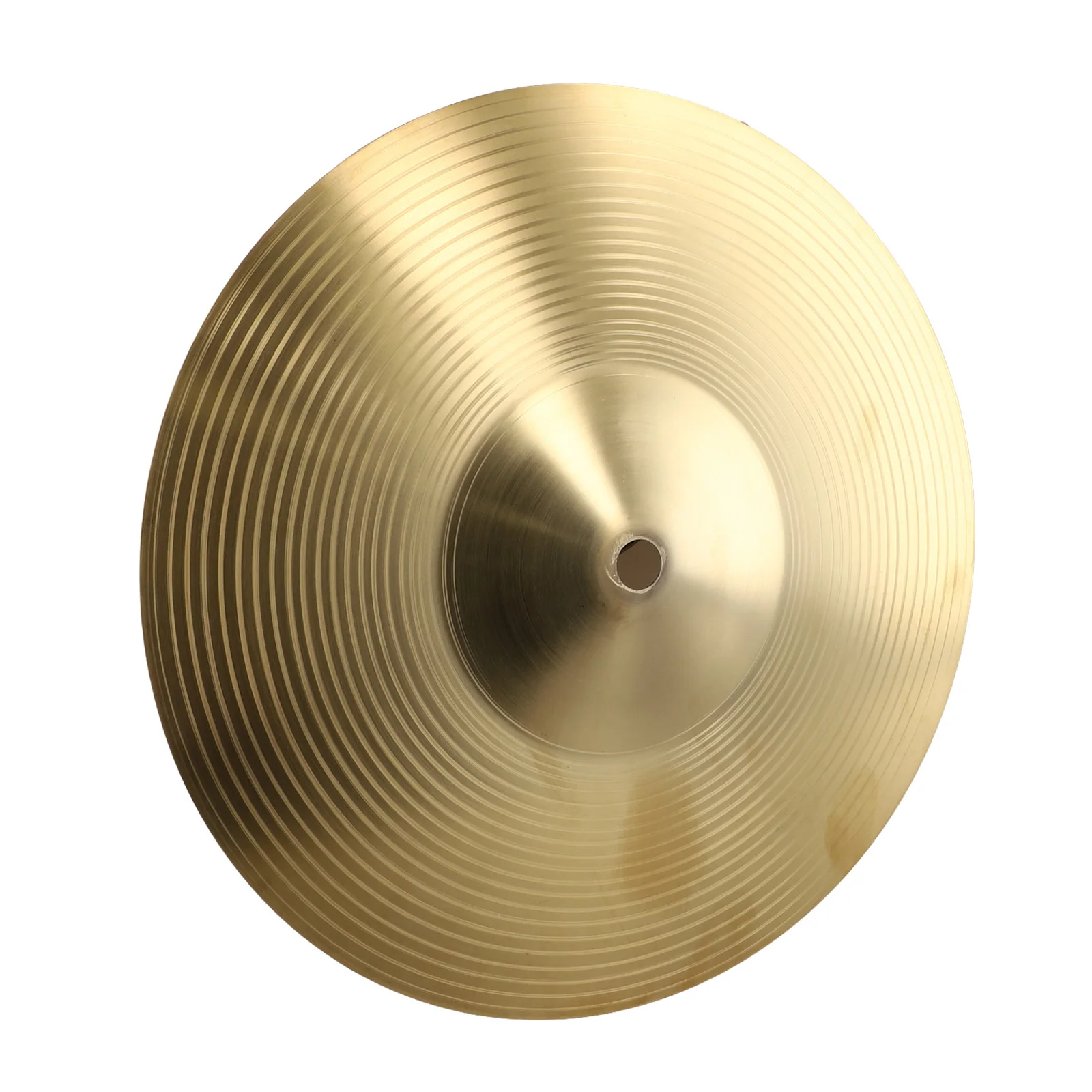 New Practical Brass Cymbals Cymbal 1pc 8/10/12/14/16inch Brass Golden Melodious Sound Well-Made Cymbals Beginners