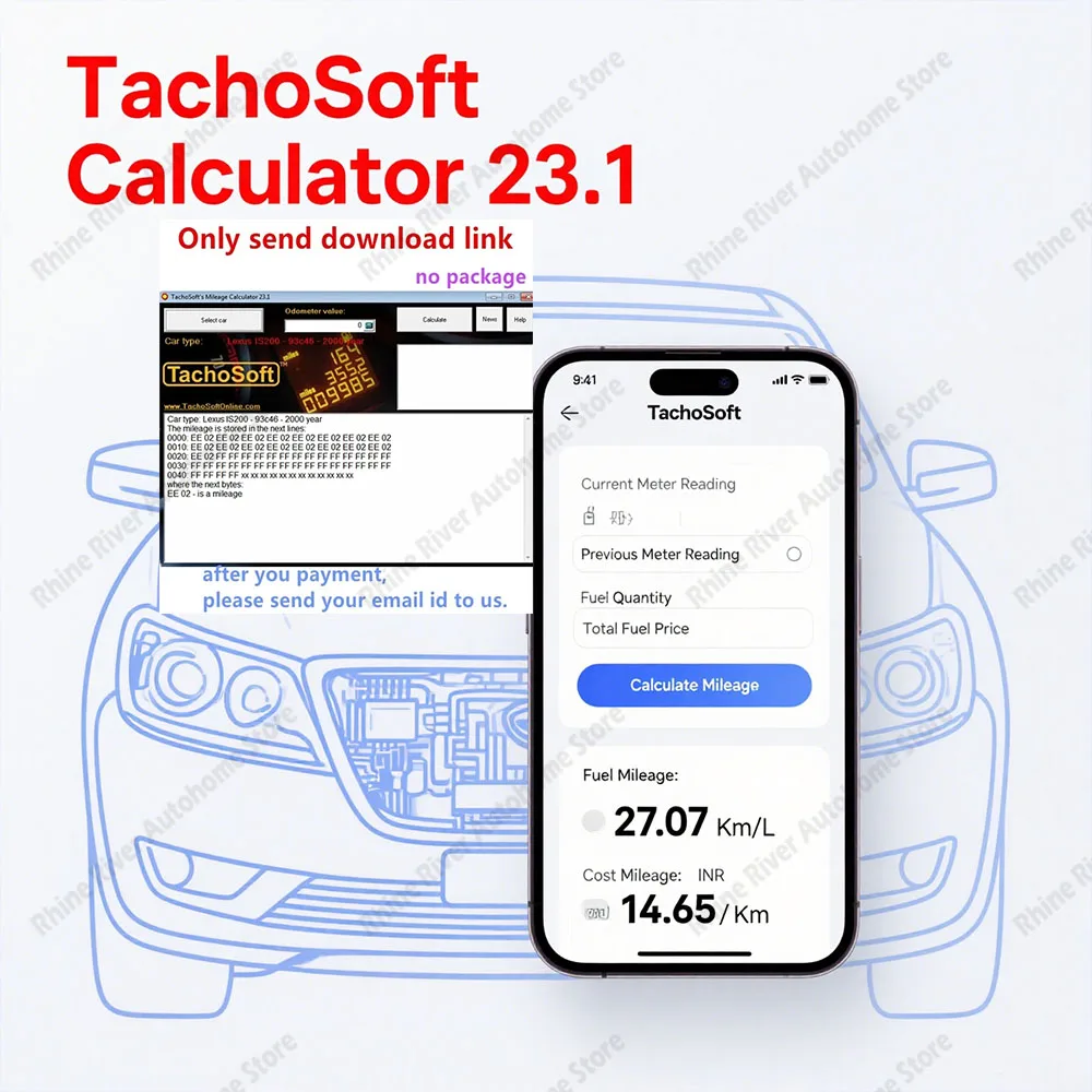 

Калькулятор пробега TachoSoft 23,1 — цифровое программное обеспечение для расчета счетчика пробега одометра с лицензией для отслеживания пробега автомобиля