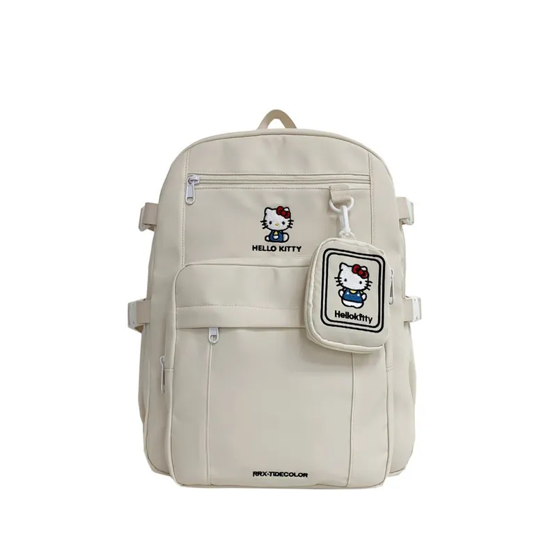 Sanrio Cartoon Backpack For Kids Kawaii Kuromi My Melody Cinnamoroll Pochacco Hello Kitty PomPomPurin School Bag Gift