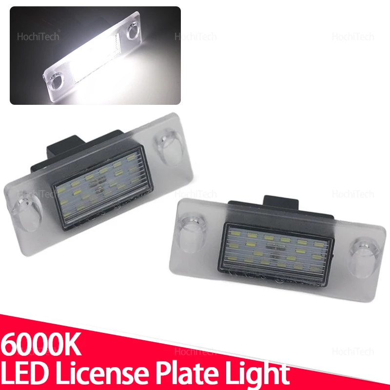 LED License Plate Light 12V White Car-Styling Number Lamp for Audi A4 S4 B5 1995-1998 for Audi A3 S3 8L 1996-1999 8D9943021