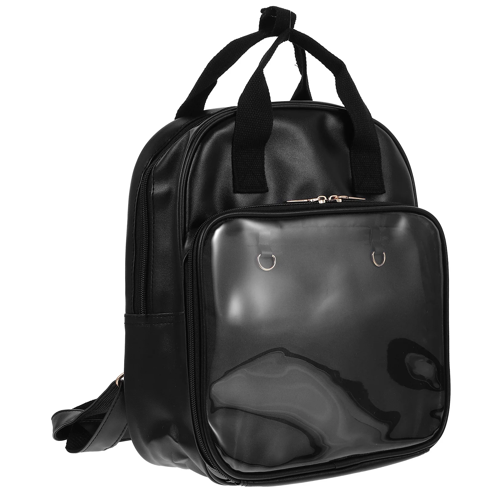 กระเป๋าเป้สะพายหลังสีลูกกวาด กระเป๋าใส่น้ำความจุขนาดใหญ่ กระเป๋าหนังสือนักเรียน สายรัดปรับระดับได้ ไหล่คู่