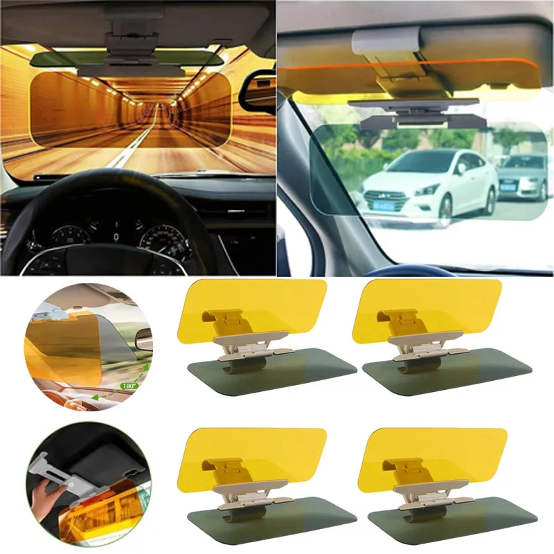 

Автомобильный солнцезащитный козырек с поляризацией, антибликовый, удлинитель козырька, защита от ослепления, блокировка УФ-излучения, солнцезащитный экран, очки для ночного вождения HD, солнцезащитный козырек