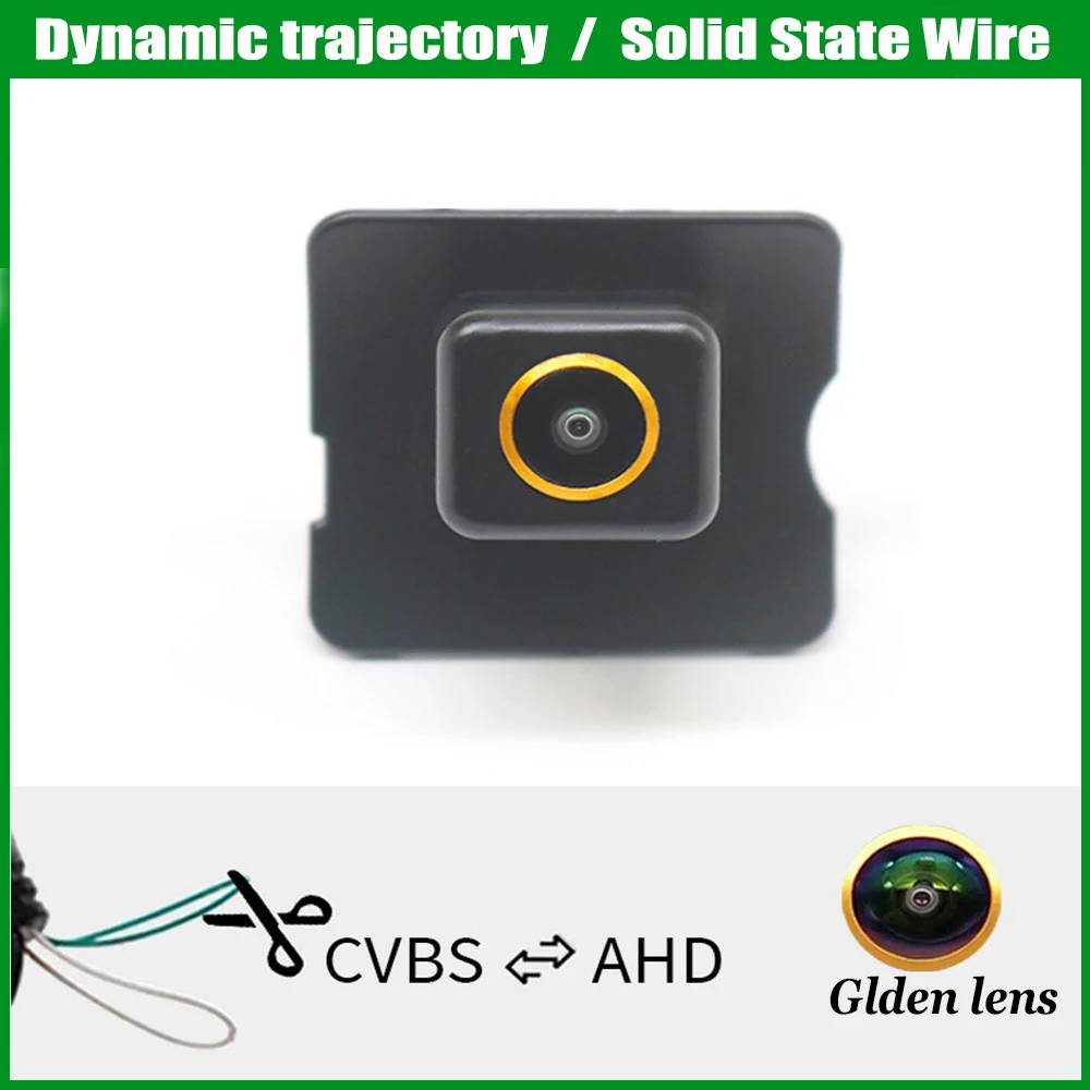 HD عين السمكة عكس الكاميرا لمرسيدس بنز GL الفئة X164 2007 ~ 2012 للرؤية الليلية الرؤية الخلفية احتياطية كاميرا لموقف السيارات CCD #4