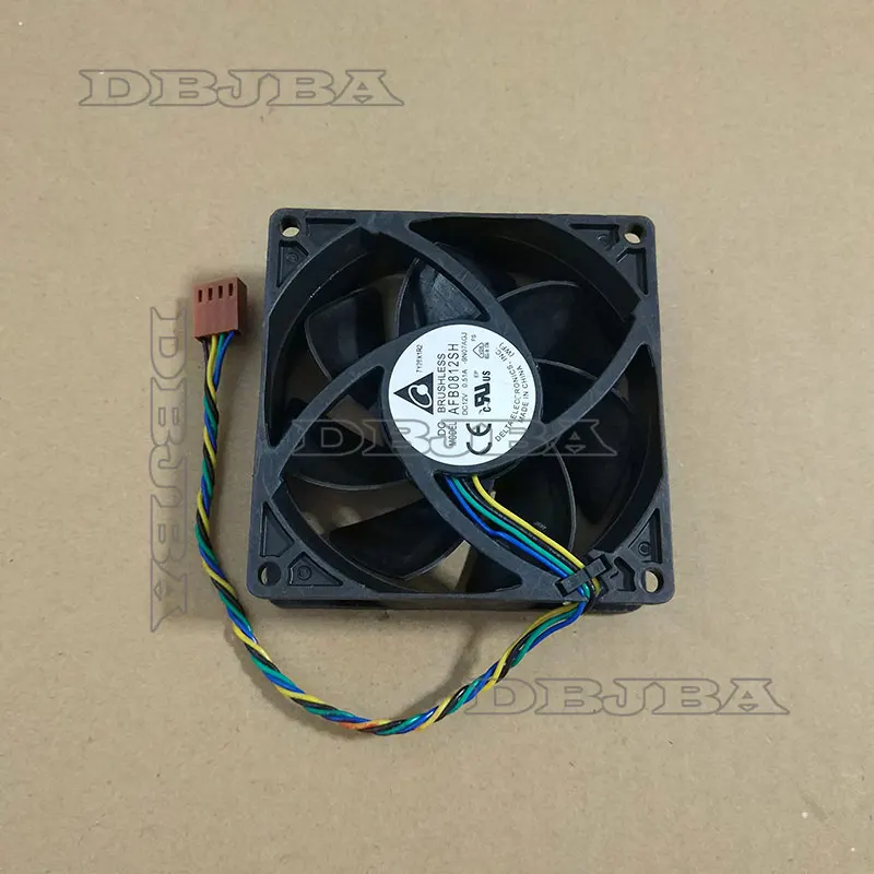 For Delta AFB0812SH-9N07AGJ DC12V 0.51A 4-Pin 4-Wire Fan