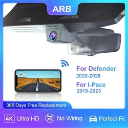 Car Dash Camera for Land Rover Defender 90/110/130 L663 2020-2026, for I-Pace 2019-2023, ARB 4K OEM Style CAR DVR Video Recorder