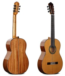 High-end Oriental Cherry CG-900 professional 39 inch all solid classical guitar handmade for sale grade AA solid cedar top