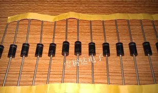 Free Shipping 100 Pcs BY255 Rectifier Diode 3A 3000mA 1300V 1.3kV MX DO-201