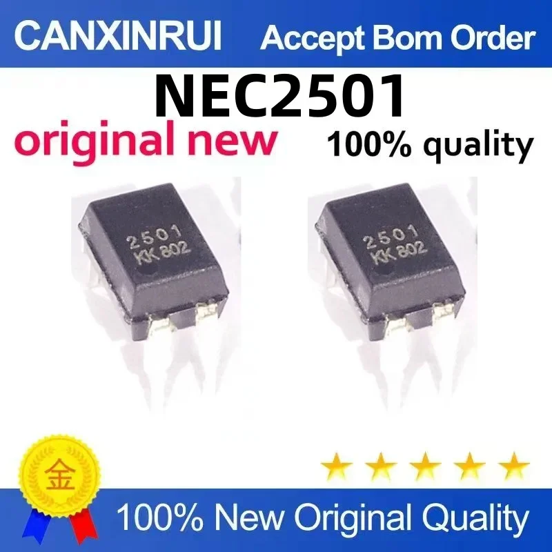 (5-100 pieces) New stock NEC2501 2501 PS2501-1 optocoupler DIP-4