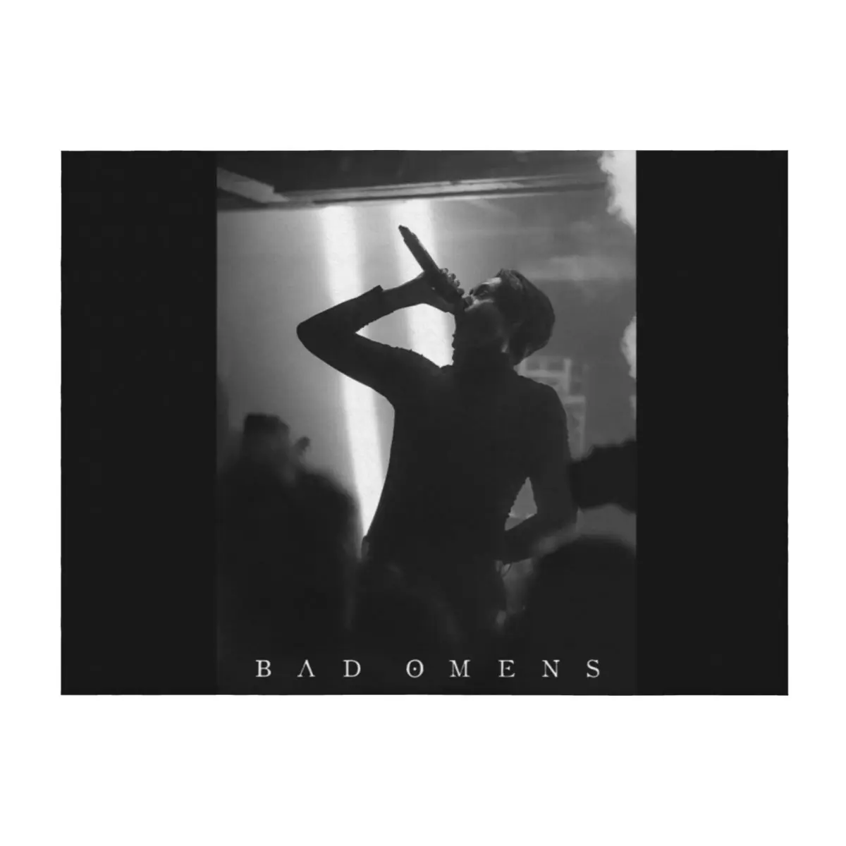 

Bad Omens Artwork Throw Blanket Loose Bed Nap Picnic Blankets