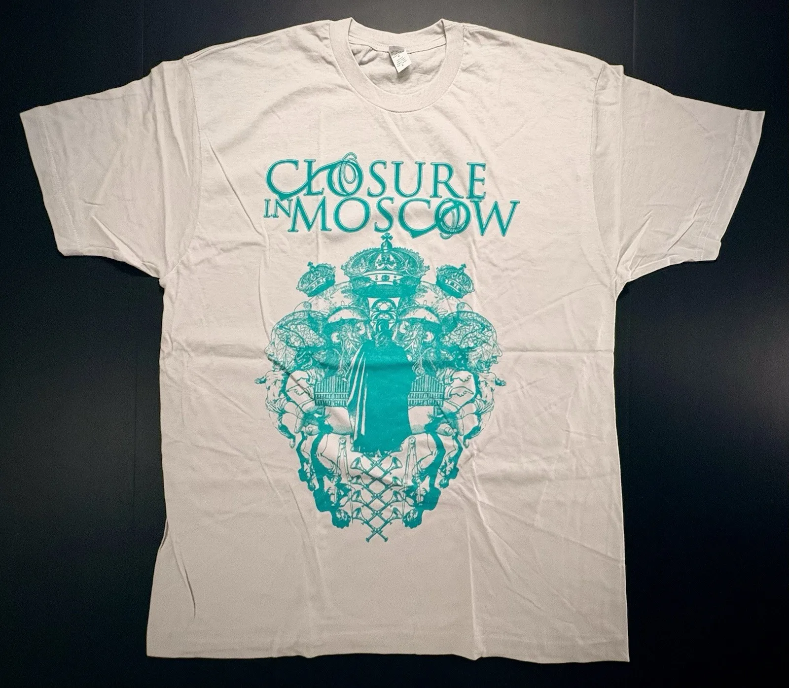 Closure in Moscow Rare First Temple XL Shirt Post Hardcore Gem