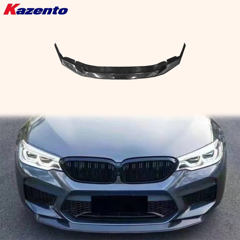 

For BMW M5 F90 4 Door 2017-2019 Only Carbon Fiber GTS Style Front Bumper Lip