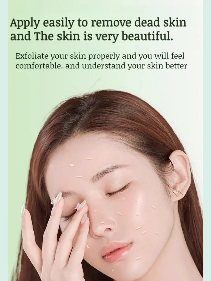 جل تقشير الألوة فيرا للتنظيف العميق للجسم ومنعش ومرطب وتحسين جل تقشير الرؤوس السوداء وتجديد شباب البشرة #4