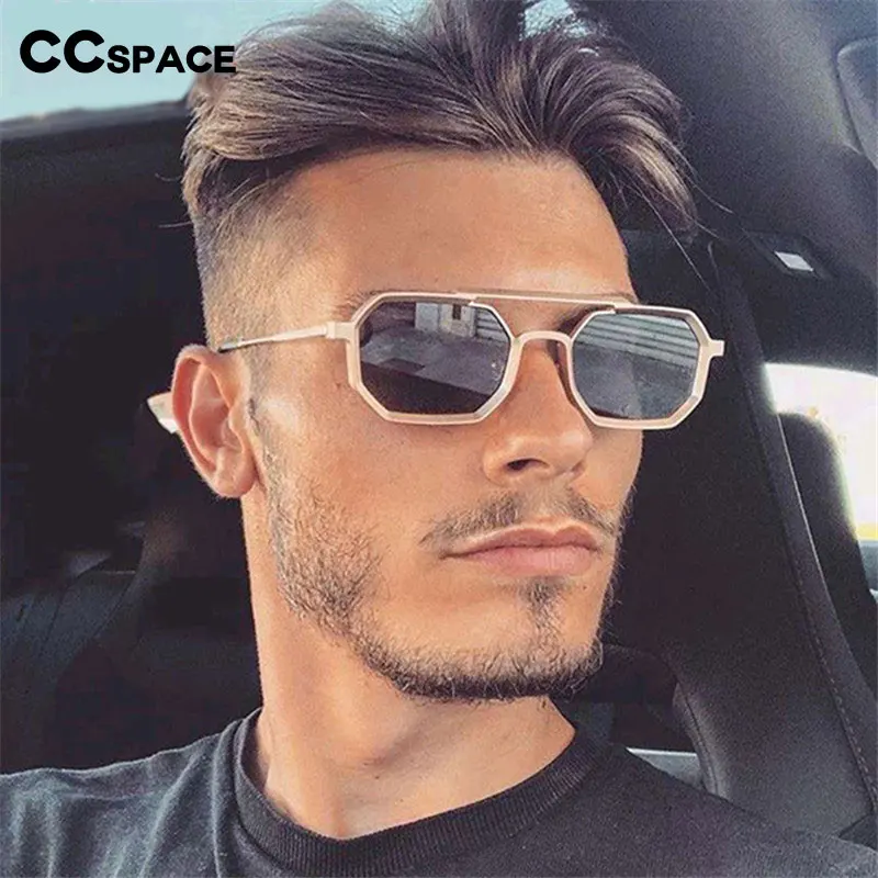 54464 Steam Punk Sunglasses for Men Fashion Women Shades Uv400 Vintage Glasses