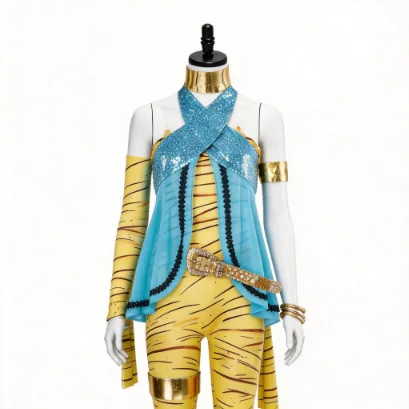 Disfraz de Cleo De Nile para cosplay, traje de juego de rol para fiesta de Halloween y Navidad