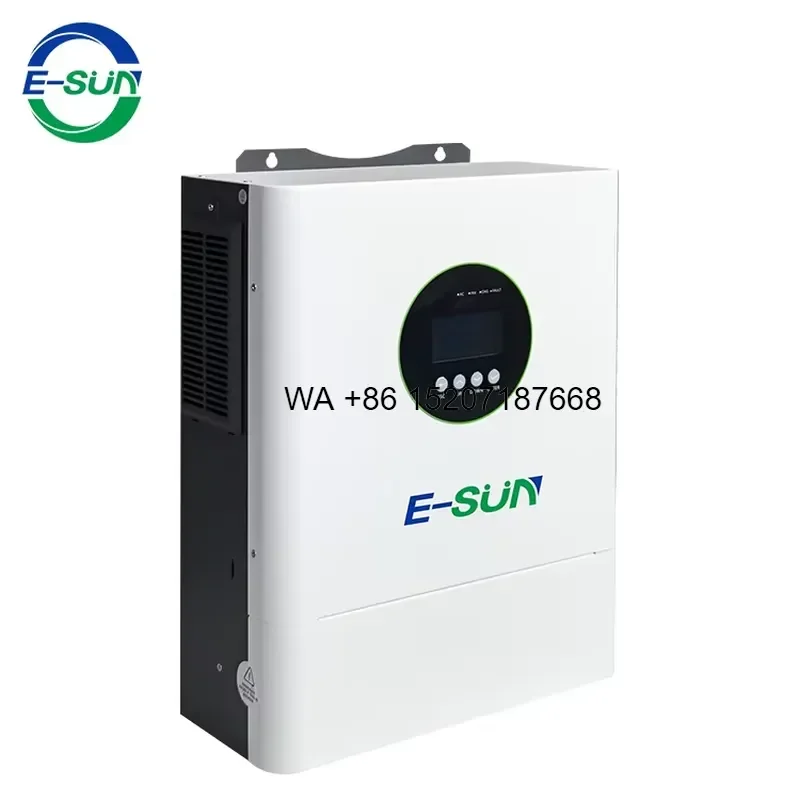 Wmwmnu for ESUN Home 1.2kW Hybrid Solar Inverter Built-in MPPT Charge Controller 1.5kw Off Grid Pure Sine Wave Inverter for