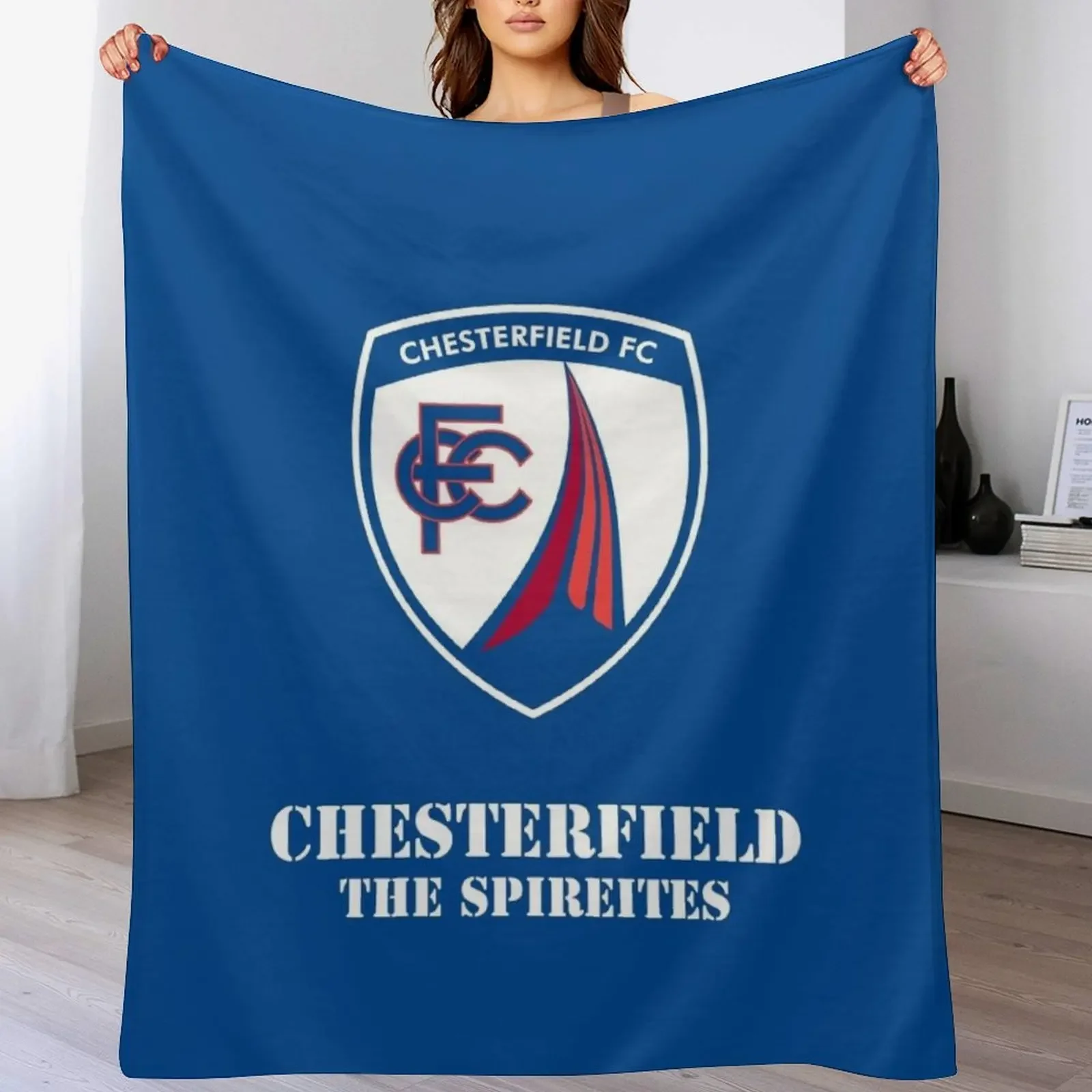 CHESTERFIELD FC Throw Blanket Decorative Throw Blankets For Sofas valentine gift ideas Flannels Blankets